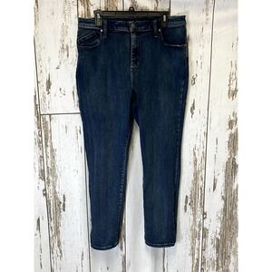 Simply Vera Dark Wash Skinny Jeans